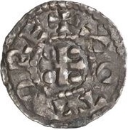 Denier - Otto I Trier mint obverse image