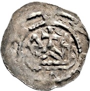 Obol - Conrad III Nuremberg mint reverse image
