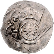 Obol - Frederick I Nuremberg mint reverse image