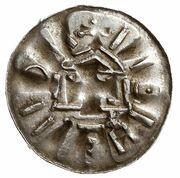 Denier Magdeburg mint obverse image