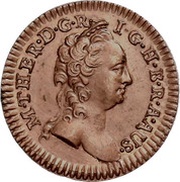 1 Pfening - Maria Theresia Vienna obverse image