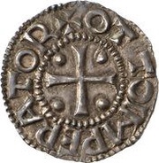 Denier - Otto II as emperor; Cologne mint obverse image