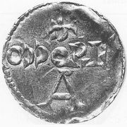 Denier - Otto III Cambrai mint obverse image
