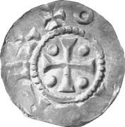 Denier - Otto III Tiel mint obverse image