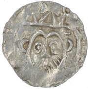 Denier - Otto III Deventer mint; bust obverse image