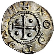 Denier - Otto III Dortmund mint obverse image