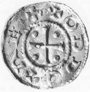 Denier - Otto III Munster mint obverse image