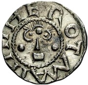 Denier - Otto III Dortmund mint, Holy Roman Empire, 996-1002 reverse image