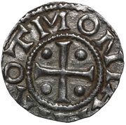 Denier - Henry II Dortmund mint, Holy Roman Empire, 1002-1024 reverse image