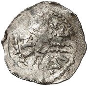 Denier - Henry II Thuin mint, Holy Roman Empire, 1002-1024 reverse image