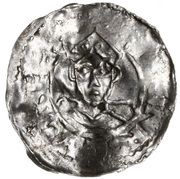 Denier - Henry II Utrecht mint obverse image