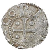 Denier - Henry II Corvey abbey, Holy Roman Empire, 1002-1024 reverse image