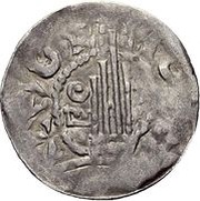 Denier - Henry II Esslingen mint, Holy Roman Empire, 1002-1024 reverse image
