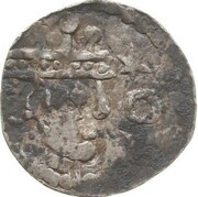 Denier - Henry II Aachen mint obverse image