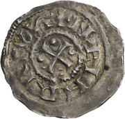 Denier - Henry II Cologne mint obverse image