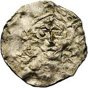 Denier - Henry II Dinant mint obverse image