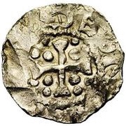 Denier - Henry II Dinant mint, Holy Roman Empire, 1014-1024 reverse image