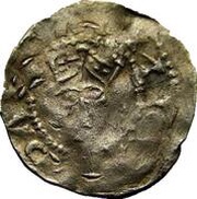 Denier - Henry II Tiel mint obverse image