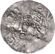 Denier - Conrad II Strasbourg mint obverse image