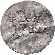 Denier - Conrad II Strasbourg mint, Holy Roman Empire, 1024-1039 reverse image