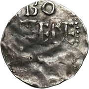 Denier - Conrad II Tiel mint, Holy Roman Empire, 1024-1039 reverse image