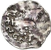 Denier - Reginar In the name of Conrad, Holy Roman Empire, 1027-1039 reverse image