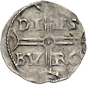 Denier - Henry III as king; Duisburg mint, Holy Roman Empire, 1039-1046 reverse image