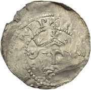 Denier - Henry III Speyer mint; cross obverse image