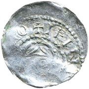 Denier - Henry III Worms mint obverse image