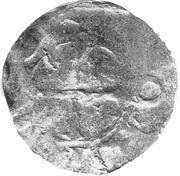 Denier in the name of Empress Helena Worms mint, Holy Roman Empire, 1039-1056 reverse image