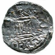 Denier - Henry III as emperor; Regensburg mint, Holy Roman Empire, 1039-1056 reverse image