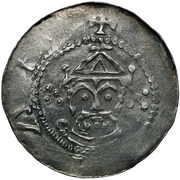Denier - Henry III Erfurt mint obverse image
