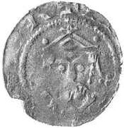 Denier - Henry III Gittelde mint obverse image