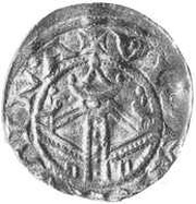 Denier - Henry III VICMANUS, Holy Roman Empire, 1046-1056 reverse image