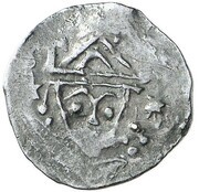 Denier - Henry III Aachen mint obverse image