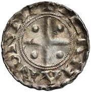 Denier - Henry IV Dortmund mint; bust from the side, Holy Roman Empire, 1056-1084 reverse image