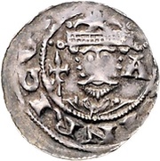 Denier - Henry IV Goslar mint; A obverse image
