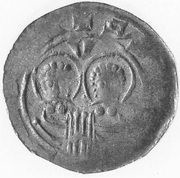 Denier - Henry IV Goslar mint; V, Holy Roman Empire, 1056-1084 reverse image