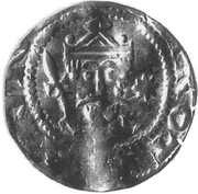 Denier in the name of Louis I Dortmund mint obverse image