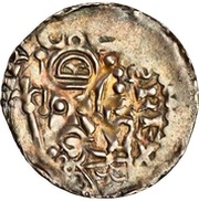 Denier - Henry IV Worms mint obverse image