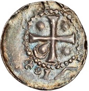 Denier - Henry IV Worms mint, Holy Roman Empire, 1056-1106 reverse image