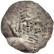 Denier - Henry IV as emperor; Regensburg mint obverse image