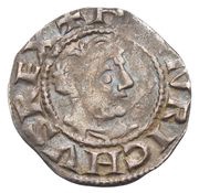 Denier - Henry IV as king; Duisburg mint; palace obverse image