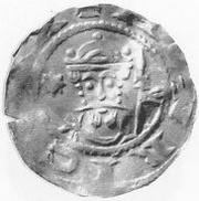 Denier - Henry IV Boppard mint obverse image