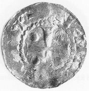 Denier - Henry IV Speyer mint, Holy Roman Empire, 1056-1106 reverse image