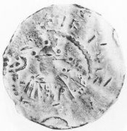 Denier - Henry IV Augsburg mint obverse image