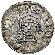 Denier - Henry IV as king; Regensburg mint obverse image