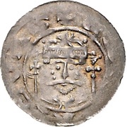 Denier - Henry V Goslar mint obverse image