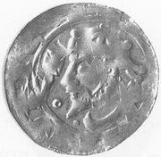 Denier - Henry V Goslar mint obverse image