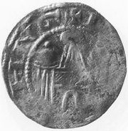 Denier - Henry V Dortmund mint, Holy Roman Empire, 1106-1125 reverse image